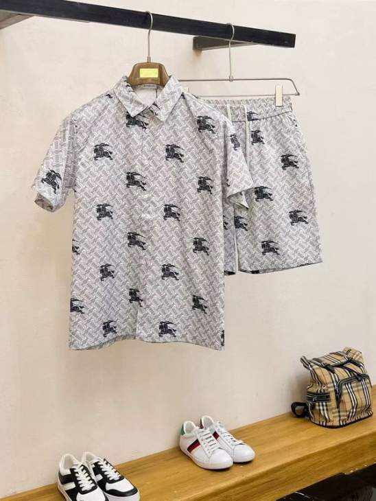 Picture of Burberry Shirt Pant Suits _SKUBurberryM-3XL25cx28620298